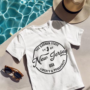 Camiseta New Jersey Garden State, Camiseta New Jersey Map, Camiseta State Love, Camiseta City Travel Gift, Camiseta New Jersey Lover Gift, Camiseta State Trip