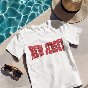 New Jersey Garden Zustand Shirt, New Jersey Karte Shirt, Zustand Liebe Shirt, Stadt Reise Geschenk Shirt, New Jersey Liebhaber Geschenk Shirt, Zustand Reise Shirt