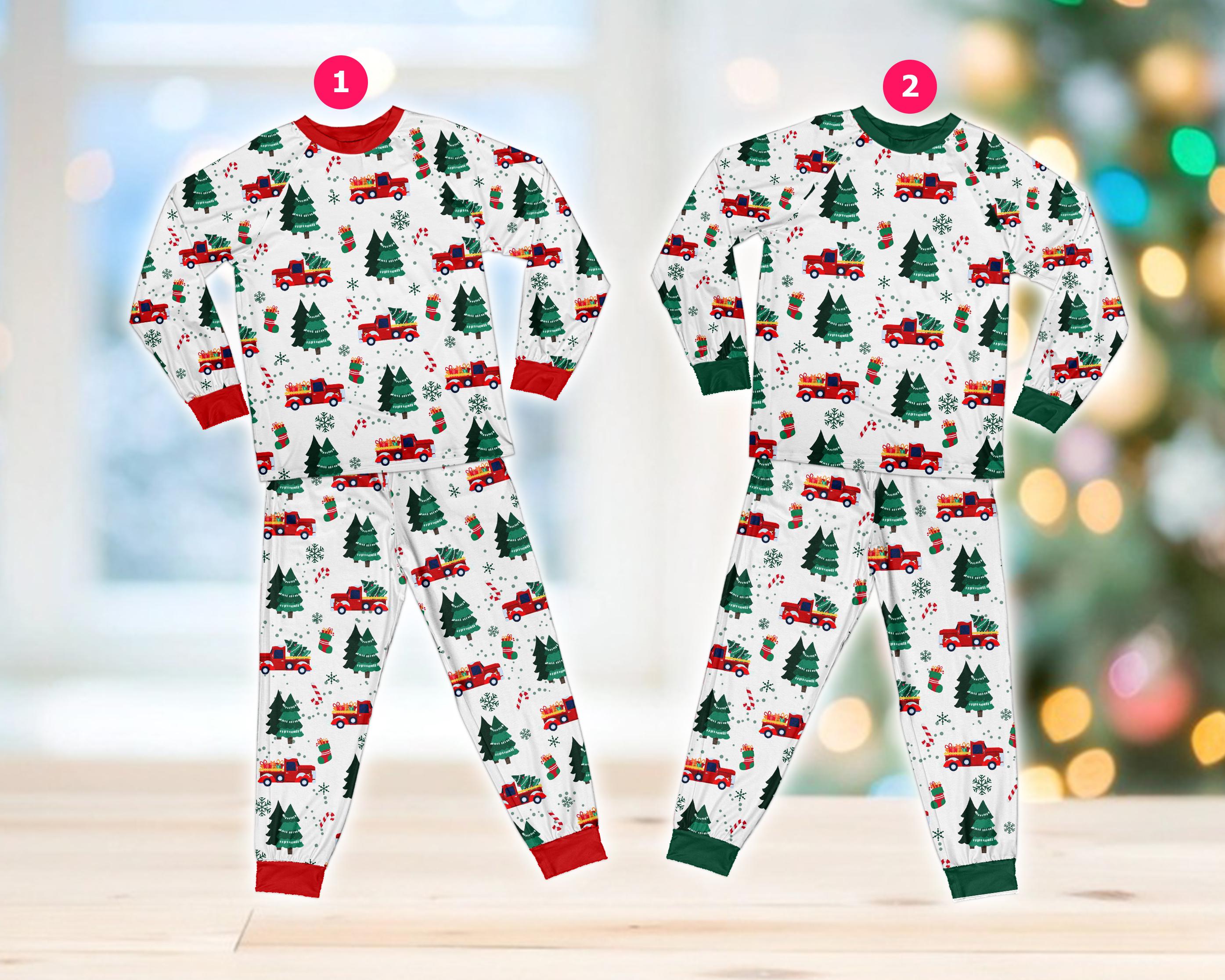 Red Truck Womens Pajamas Etsy Canada