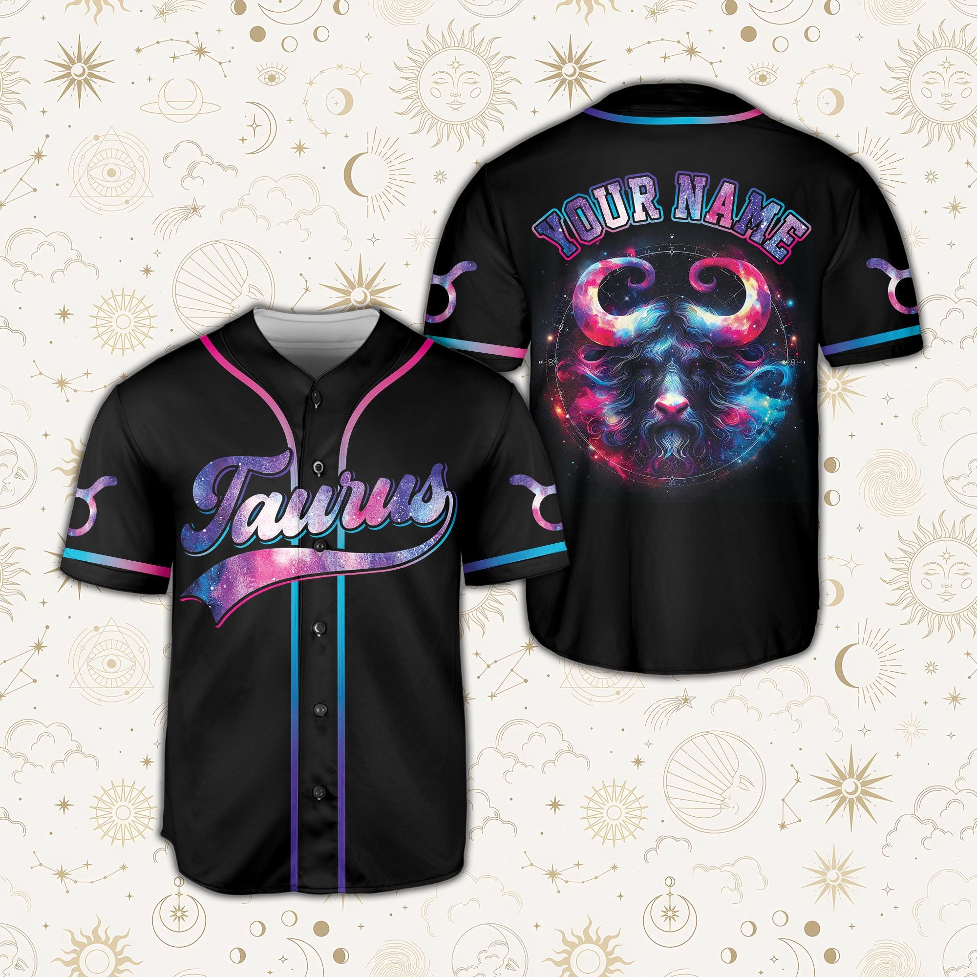 Discover Personalized Tarus Sign Baseball Jersey