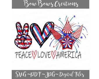 Free Free Peace Love Us Svg 927 SVG PNG EPS DXF File