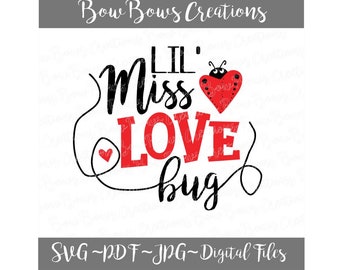 Free Free Little Miss Love Bug Svg