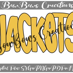 Jackor svarta och guldiga skolsporter PTA PTO sublimeringsdesign // gul digital nedladdning // leopard och prickar handritade // värmepress PNG
