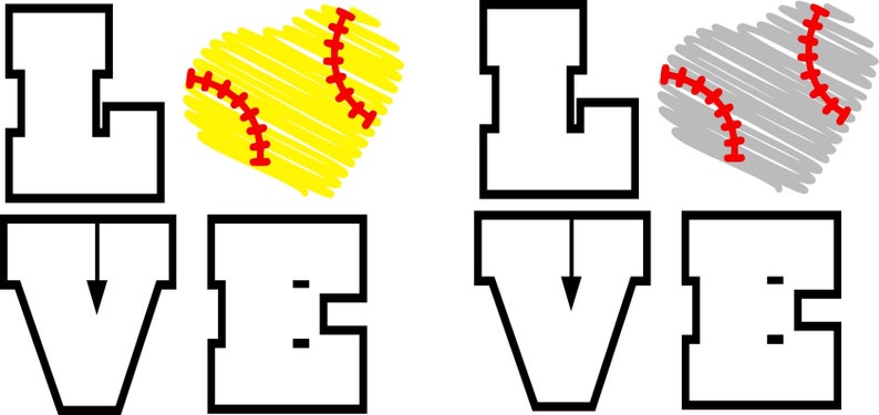 Download Baseball Or Softball Digital File Svg Svg Vinyl Car Window Decal Accessory Sticker Monogram Tag Laptop Iphone Clip Art Art Collectibles Senerval Eu