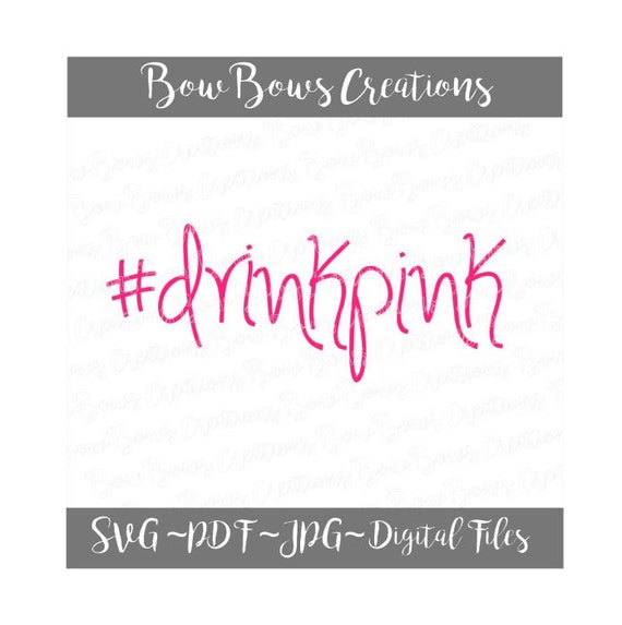 Download Drink Pink Plexus Digital Cut File Svg Vinyl Car Window Etsy