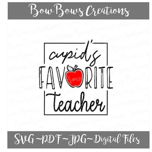 Download Cupid S Favorite Teacher Digital Cut File Teach Svg Vinyl Car Window Sticker Teaching Decal Teaching Monogram Tag Laptop Decal Clip Art Art Collectibles Shivartdewas Com