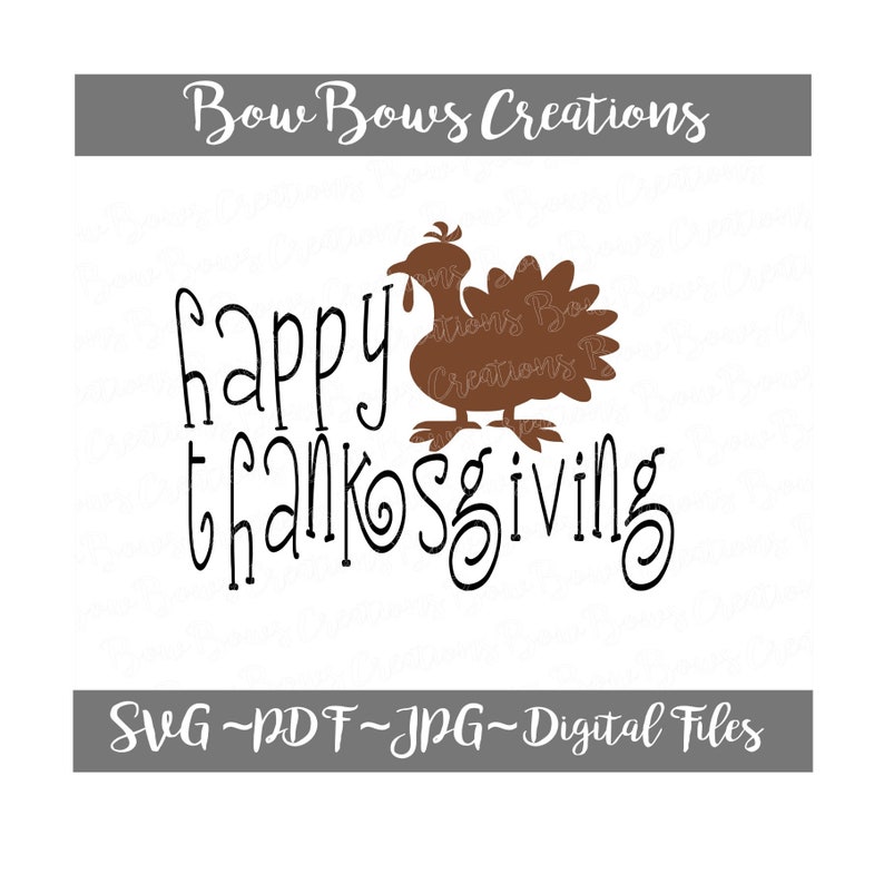 Download Happy Thanksgiving Svg Turkey Svg Digital Cut File Thanksgiving Svg Vinyl Car Window Sticker Decal Monogram Tag Feathers Clip Art Art Collectibles