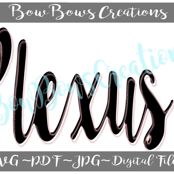 Plexus Heart Digital Sublimation File // PNG Plexus Vinyl Car Window Sticker // Decal // Monogram Tag // Laptop Decal // Iphone Label