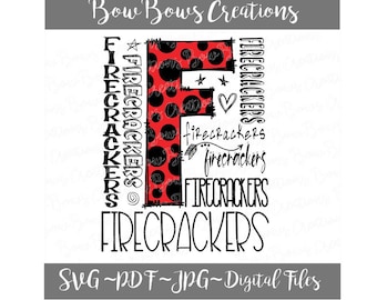 Firecrackers School Sports PTA PTO Sublimation Design // Mascot Football Softball Digital Download //Baseball Hand Drawn // Heat Press PNG