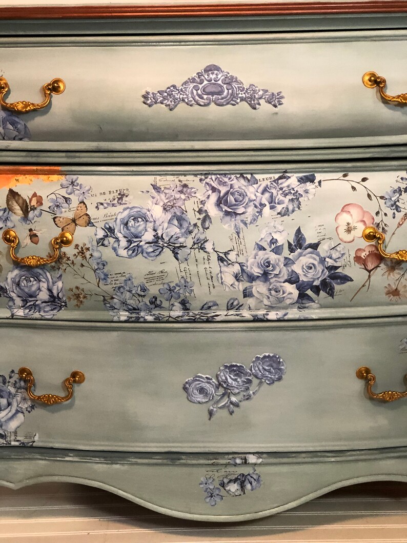 Painted and Refurbished Bombay Dresser Etsy