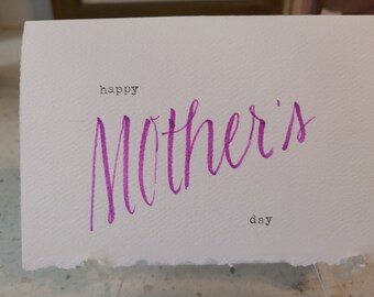 Mother's Day card