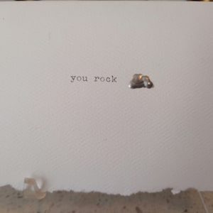 You rock