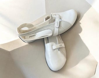 Vintage Puma Speedcat Ballet Flats leather size EU38