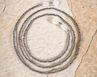 Terahertz Beaded Glasses Chain Holder - Elegant Eyewear Accessory - Stylish Eyeglass Holder