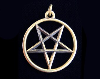 Pentacle Brass Pendant