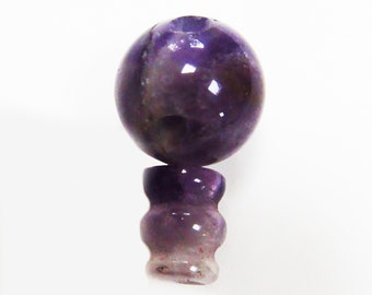 Amethyst Mala Guru Bead for Stringing Your Own Mala
