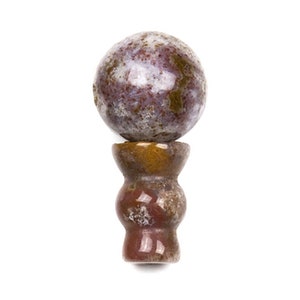 Ocean Jasper 10mm Mala Guru Bead for Stringing Your Own Mala