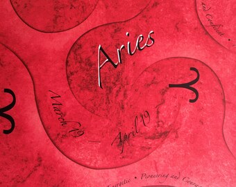 Aries Wrapping Paper.