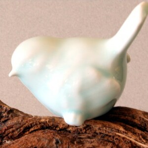 Celadon Porcelain Bird Figurine No. 3