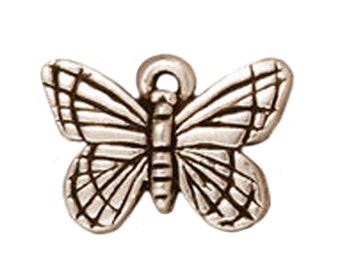 Monarch Butterfly Charm by TierraCast