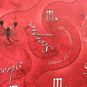 Scorpio Wrapping Paper.