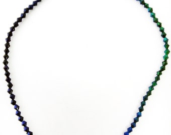 Mirage Bicone Necklace of 4.8mm Beads 19 Inches Long