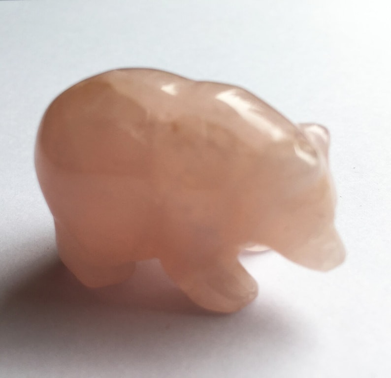 rose quartz bear