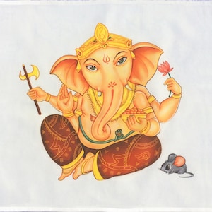 Lord Ganesh Baumwolle Tarot-Tuch