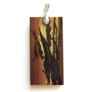 Picasso Stone Pendant  Rectangular Tile-Shape