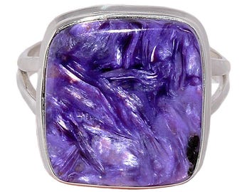 Charoite Ring Size 10.5