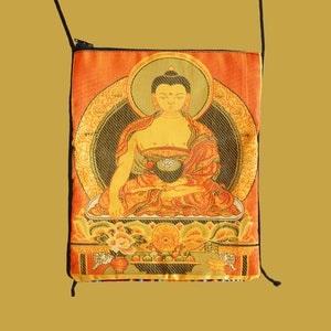 Bolsa de Tarot con Bolsa de Pasaporte de Buda Dorado