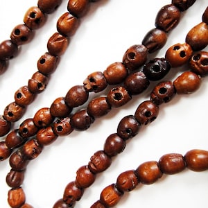 Skull Mala Gebetskette - Tiny Skull 108 Perlen