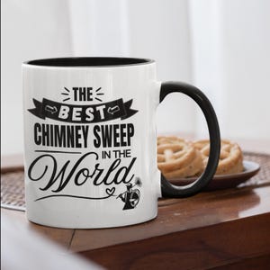 Bester Schornsteinfeger Becher, Schornsteinfeger Geschenke, Schornsteinfeger Kaffeetasse, Danke Geschenk, Schornsteinfeger Becher