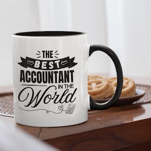 Mug for Accountant, Cup for Accountant, Accountant Coffee Mug, Gift for  Accountant,  World&#39;s Best  Accountant Mug, Accountant Gift Ideas