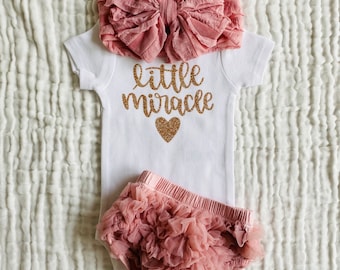PREORDER Baby Girl Coming Home Outfit Baby Girl Clothes Hello World Newborn Outfit Girl Summer