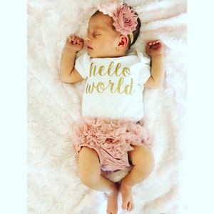 Baby girl coming home outfit newborn gift for her popular right now going home outfit take home outfit Summer image 8