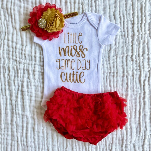 Baby Girl Football Etsy