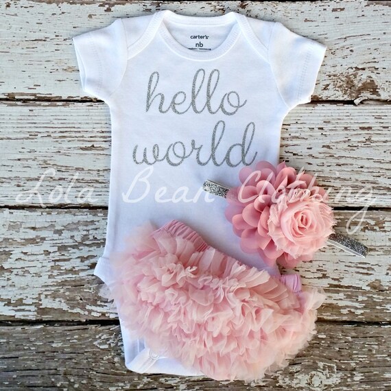 baby girl coming home dress