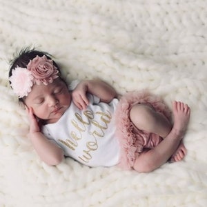 Baby girl coming home outfit newborn gift for her popular right now going home outfit take home outfit Summer image 6