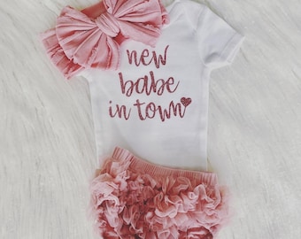 PREORDER Baby Girl Coming Home Outfit Baby Girl Clothes Newborn Outfit Girl Summer