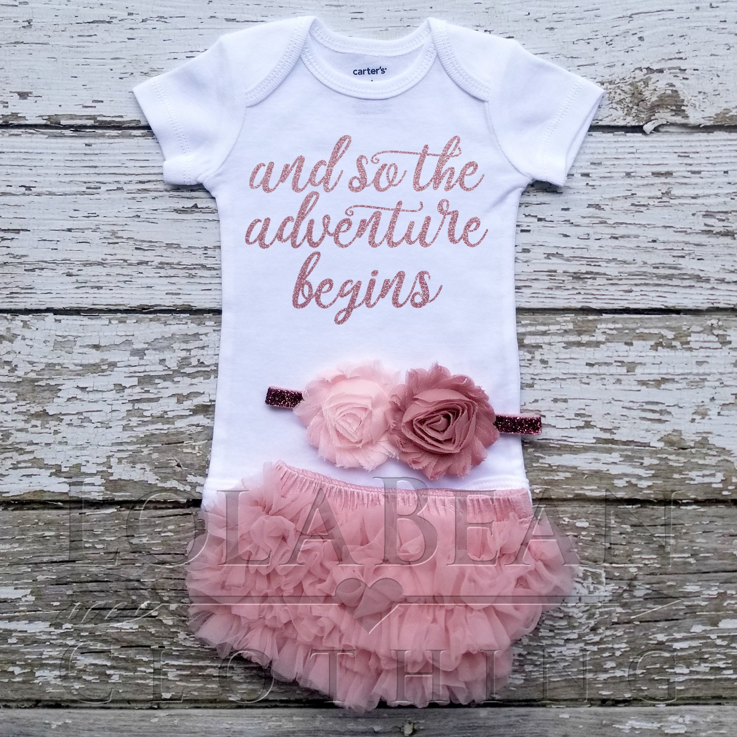 baby girl rose outfit