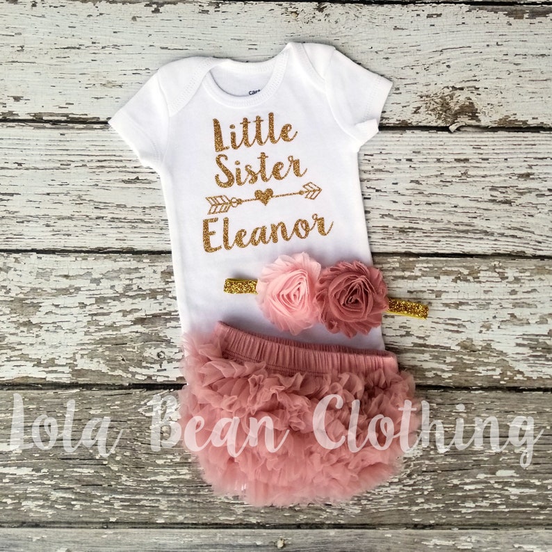 rose baby outfit