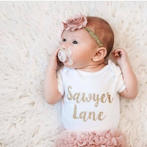 Baby Girl Coming Home Outfit Baby Girl Clothes Hello World Newborn Outfit Girl Summer