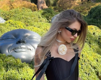 Corsé de boda personalizado sobre el busto: Bustier Bridgerton de talla grande