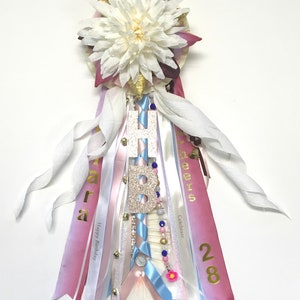 Birthday Corsage-Crepe Paper Rose Birthday Corsage Pin-Birthday Pin-Anniversary CorsagePin-Mother’s Day Corsage