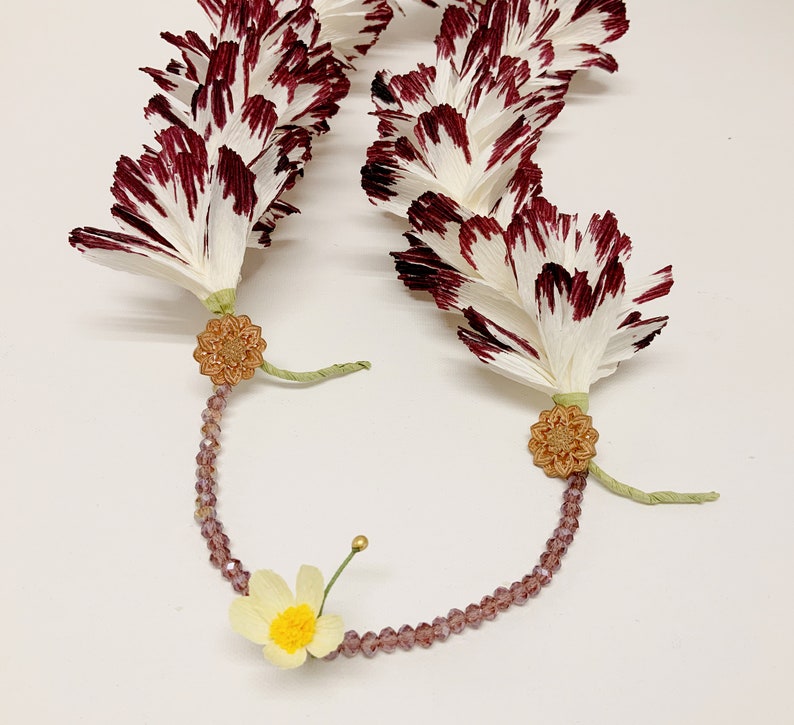Custom Forever Flower Celebration Blossom Lei 20 inches