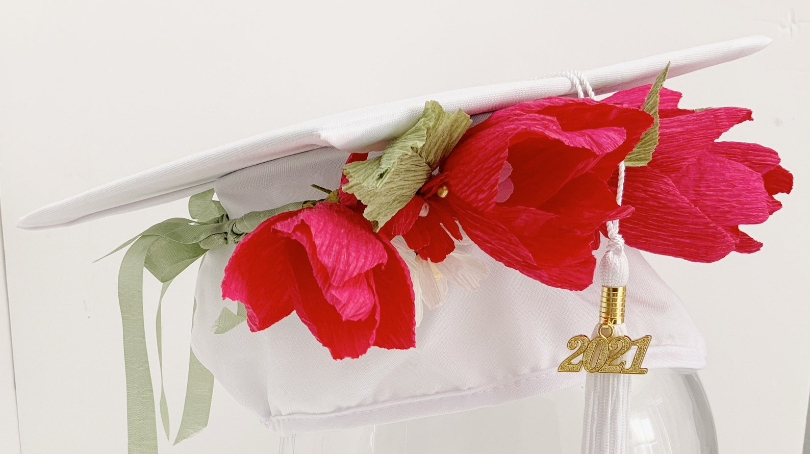 Crepe Paper Flower Crown Floral Headpiece wedding Flower Etsy