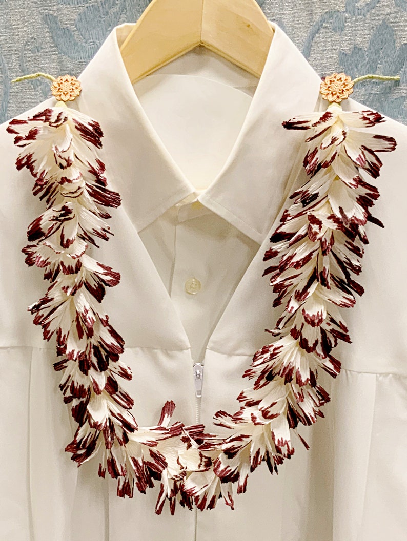 Custom Forever Flower Celebration Blossom Lei 20 inches
