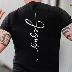 Camiseta de Jesús, camiseta de Jesús para mujer, camiseta de Jesús para hombre, camisetas cristianas, camiseta cristiana retro, camiseta de Jesús para ropa cristiana, Jesús
