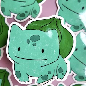 OG GRASS STARTER? 3&quot; waterproof glossy vinyl sticker
